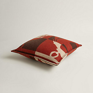 クッション 《ブリッド・ドゥ・ガラ》 - ブラック | Hermès - エルメス